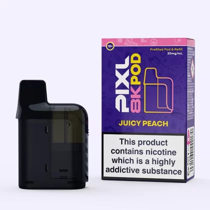 Juicy Peach Pixl 8000 Pod