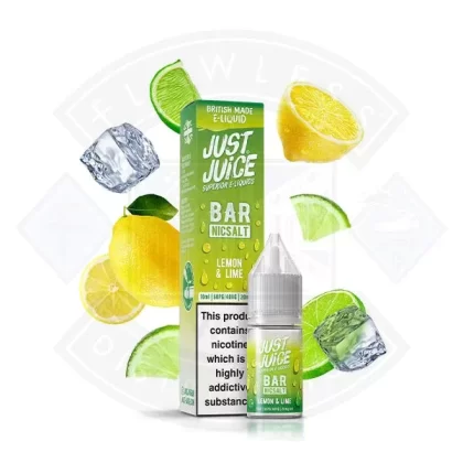 Just Juice Bar Nic Salt – Lemon & Lime 10ml - Size#5mg>10mg>20mg
