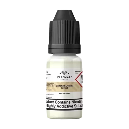 Vapemate Classic Cinnamon & Vanilla Custard 10ml - Vapeshop Co