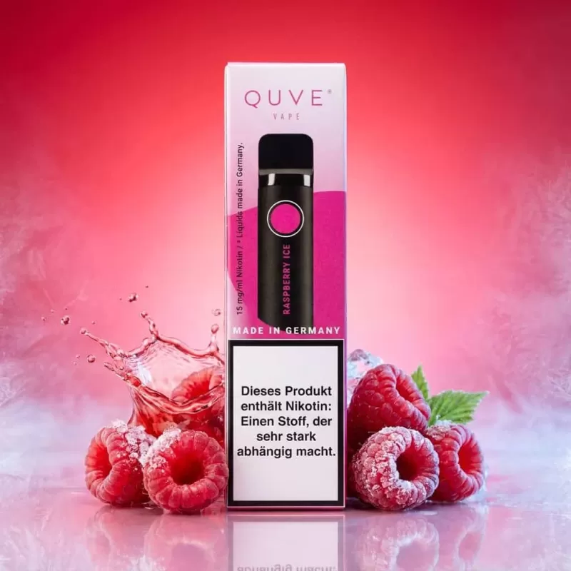 QUVE Vape – Raspberry Ice - Vapebazar