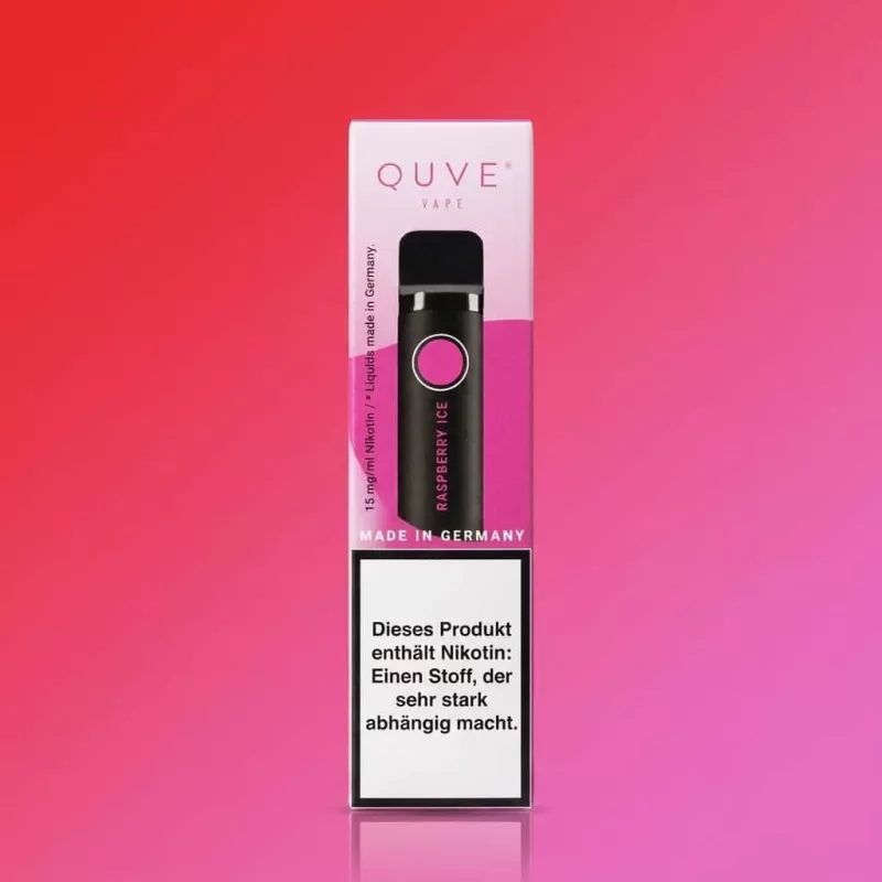 QUVE Vape – Raspberry Ice - Vapebazar - Image 2