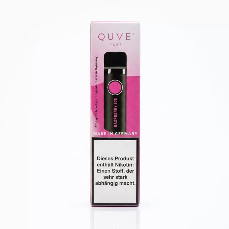 QUVE Vape – Raspberry Ice - Vapebazar - Image 3