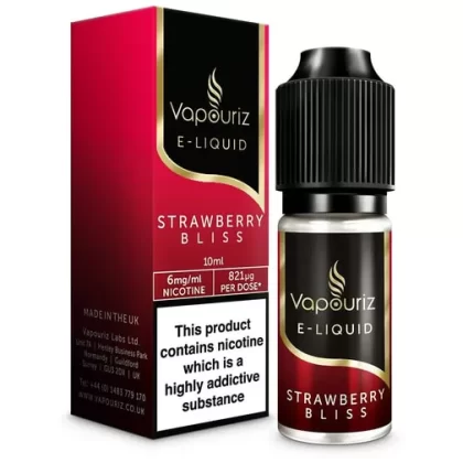 Strawberry Bliss by Vapouriz - 6 mg/ml, 12 mg/ml