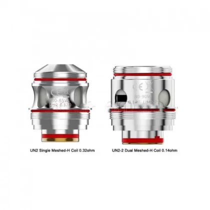 Uwell Valyrian III 3 Replacement Coil 2pcs/pack - UN2 Single Meshed-H Coil 0.32ohm