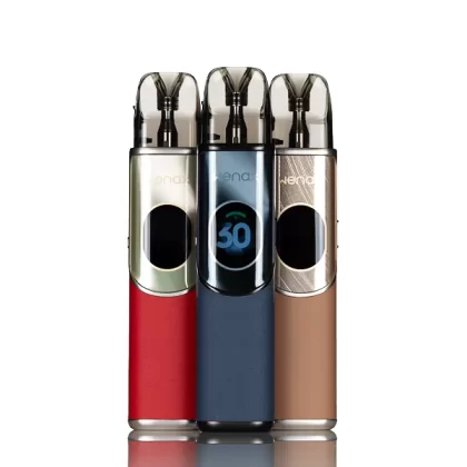 GeekVape Wenax Q2 30W Pod System - Fiber Black, Mocha Mousse (62887F)