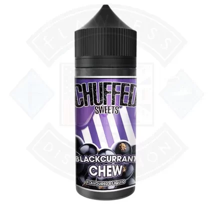 Chuffed Sweets – Blackcurrant Chew 0mg 100ml Shortfill E-Liquid