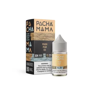 Peach Pear Ice Pachamama PLUS Metatine Salts 30ml
