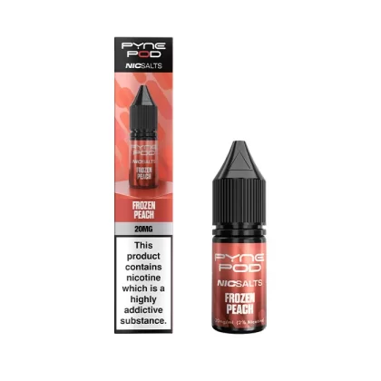 Frozen Peach Nic Salt E-Liquid by Pyne Pod - 20 mg - High Strength