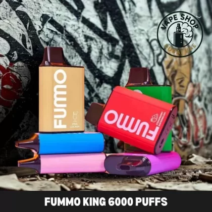 Fummo King 6000 Puffs 2mg Nicotine Rechargeable Disposable Vape Buy in
