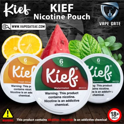 Kief Nicotine Pouches - 6 mg / Watermelon