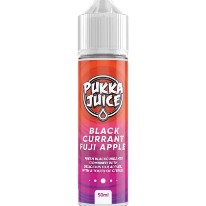 Pukka Juice Blackcurrant Fuji Apple E Liquid 60ml - 0mg