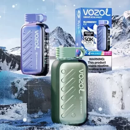 Vozol Gear 50000 – 50K Puffs 4 Ice Levels 2 Sweetness Levels Disposable Vape Wholesale Price - Flamevape