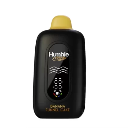 BANANA FUNNEL CAKE HUMBLE X FIFTY BAR 20K - Huffvape