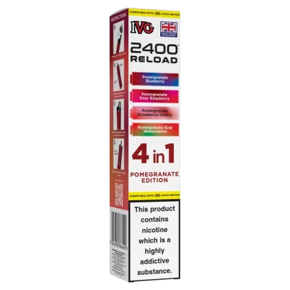 Pomegranate Edition IVG 2400 Refill Pods - Ecigwizard