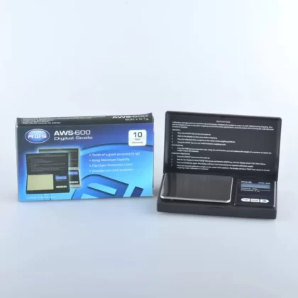 Scale AWS-600 Black 600g X 0.1g AWS-600