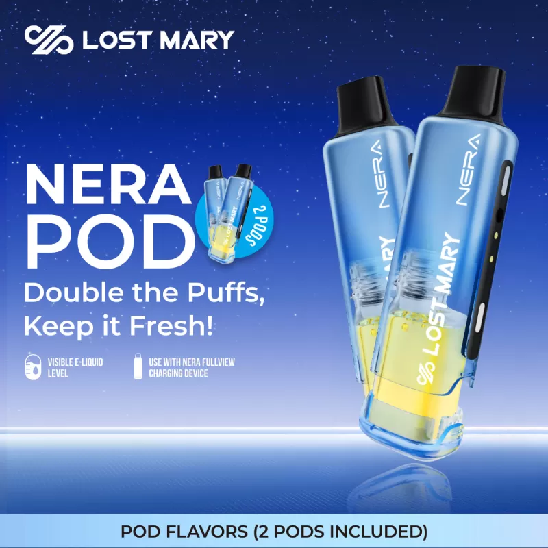 Lost Mary NERA 70K Disposable POD - 70,000 Puffs - Watermelon Ice