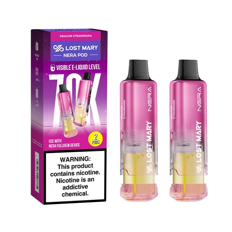 Lost Mary NERA 70K Disposable POD - 70,000 Puffs - Watermelon Ice - Image 3