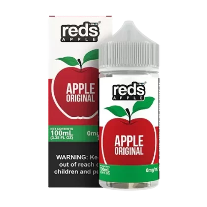 100ML | Apple Original by 7Daze Reds Apple - Size#100ML~Strength#0MG>3MG>6MG