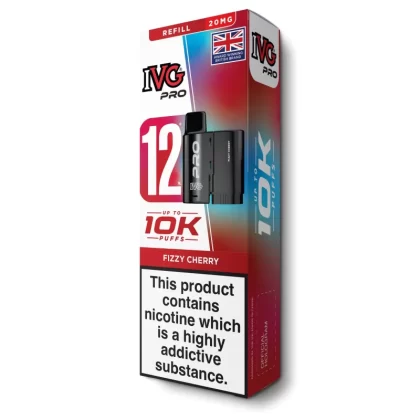 Fizzy Cherry Pro 12 Refill Pod by IVG - 20 mg/ml