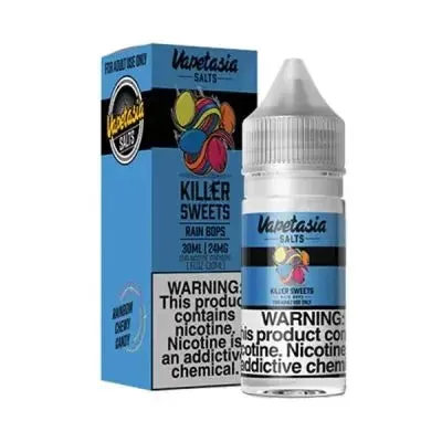 Killer Sweets Rain Bops Vapetasia Salt Nic E-Juice 30ml