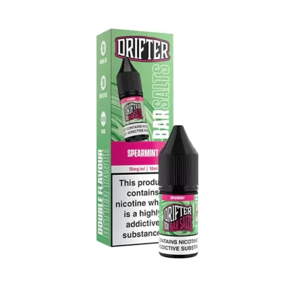 Spearmint Nic Salt E-Liquid by Drifter Bar - 5 mg - Low Strength