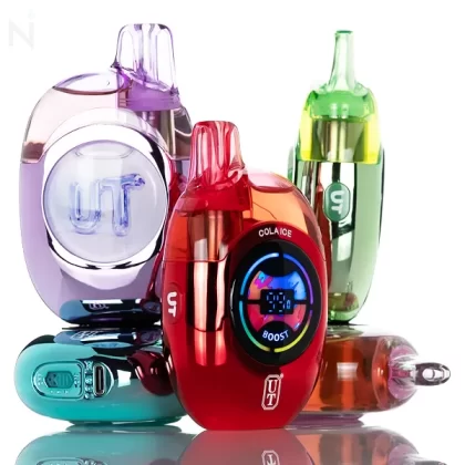 FLUM UT Bar 50K Clear Tank Disposable - Blue Razz Ice