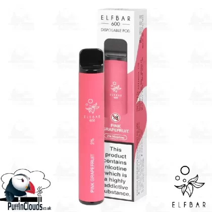 Pink Grapefruit ELFBAR 600 Disposable Pod
