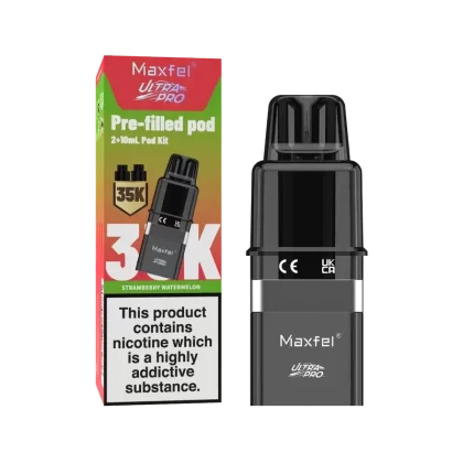 Maxfel Ultra Pro Prefilled Pods + Refill Containers