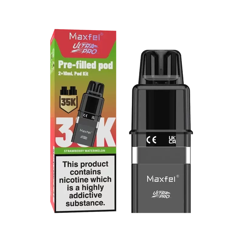 Maxfel Ultra Pro Prefilled Pods + Refill Containers
