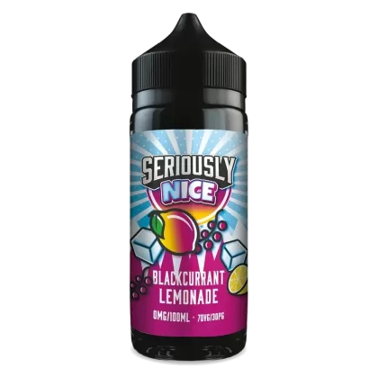 Seriously Nice by Doozy Vape Blackcurrant Lemonade 100ml Shortfill Eliquid - Ecigpremium