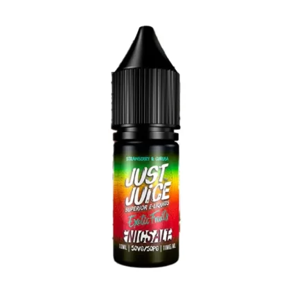Just Juice Exotic Fruits Strawberry & Curuba Nic Salt - 10 Pack - Strength 10mg