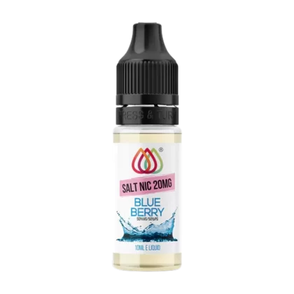 Blueberry Nic Salt by Aquavape 10ml - 20mg - Vape Product (A010AA)