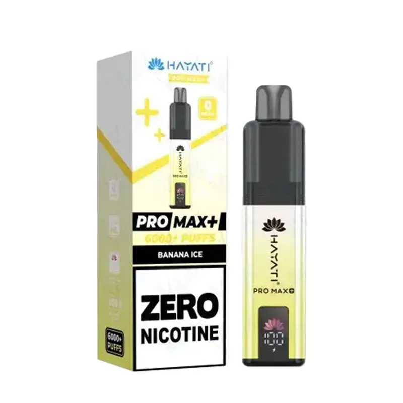 Hayati Pro Max Plus 6000 Zero Nicotine Pod Kit - Pineapple Ice - Image 2