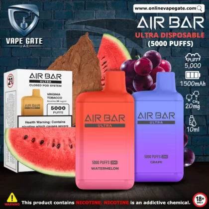 Air Bar - Ultra Disposable Vape (5000 Puffs) - Mixed Berries / 20 mg