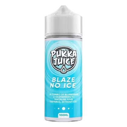 BLAZE NO ICE E LIQUID BY PUKKA JUICE 100ML 70VG