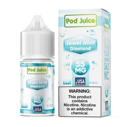 Pod Juice SALT - Jewel Mint Diamond - 30ML E-Liquid - 20MG