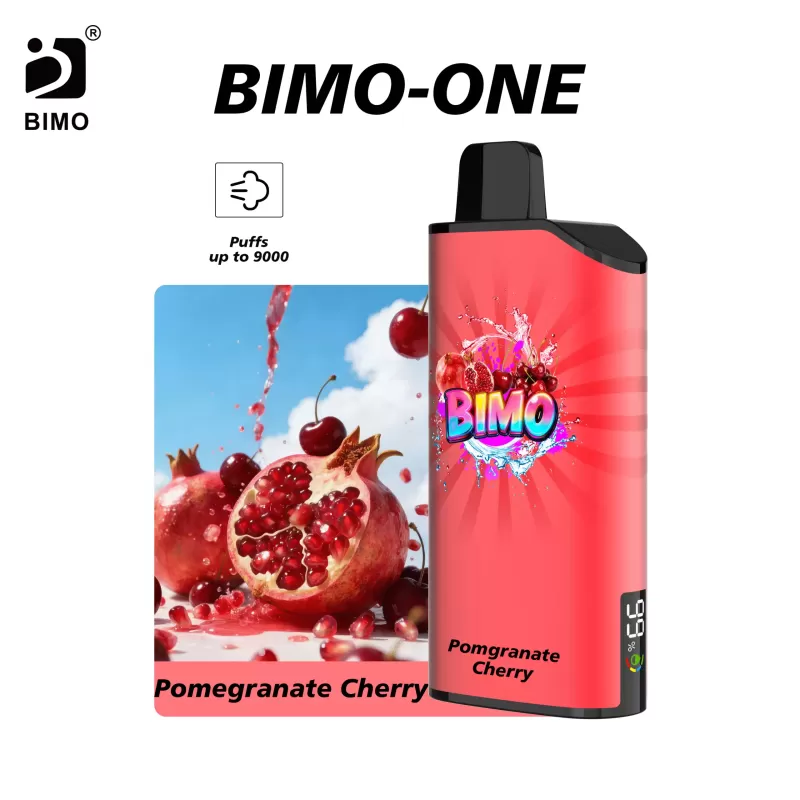 BIMO ONE 9000 Puffs – Pomegranate Cherry - Vape Store