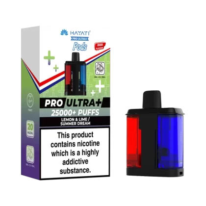 Lemon & Lime / Summer Dream Hayati Pro Ultra Plus Refill Pack - 20mg - Vape Product (51FB23)
