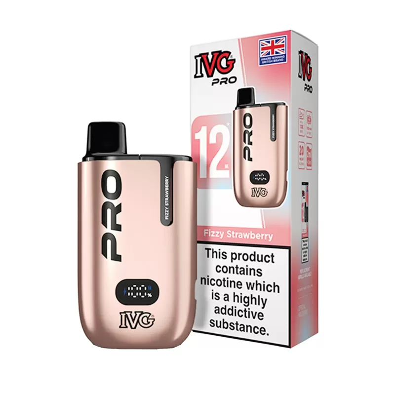 IVG Pro 12 Vape Kit - Strawberry Kiwi - Image 3
