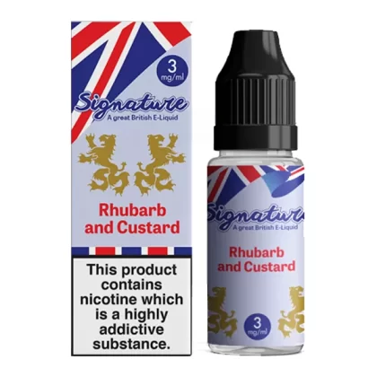 Rhubarb and Custard - Signature E Liquid 10ml - 6mg