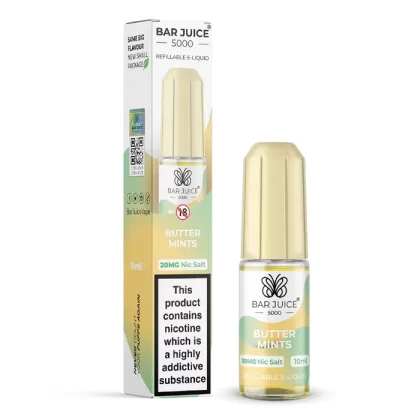 Butter Mints Bar Juice 5000 Nic Salts e Liquid 10ml – TPD - Vapestorm Co
