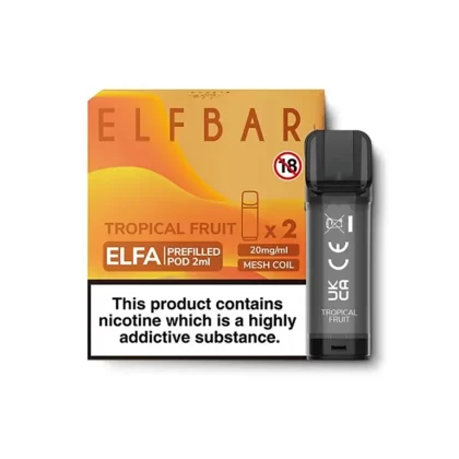 Elf Bar ELFA Tropical Fruit Pods (2 Pack) - Ecigpremium