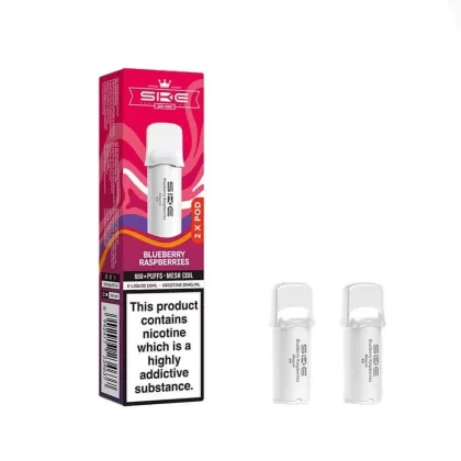 SKE Crystal Pro Blueberry Raspberries Prefilled Vape Pods 20mg – 2PK