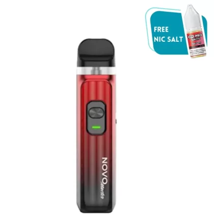Smok Novo Master Pod Vape Kit - Leather Black Gunmetal