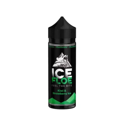 Kiwi & Strawberry Ice 100ml Shortfill E-Liquid by Ice Floe