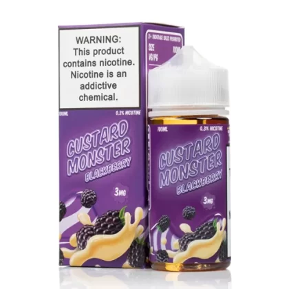 Custard Monster Blackberry Vape e-Liquid 100mL - Vape Product, Vape Product (AAF3F5)