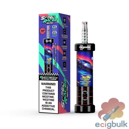 Mr.Goodie Speed Racer Dual-Mode Disposable Vape: 80K Puffs with LED Display