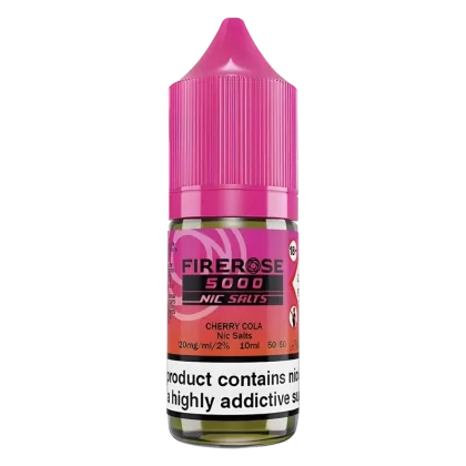 Cherry Cola Elux Firerose 5000 Nic Salt Vape Juice