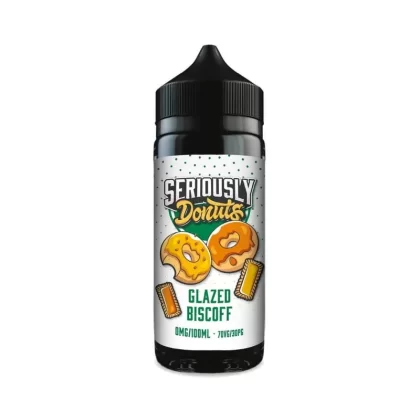 Glazed Biscuit 100ml Short Fill eLiquid by Seriously Donuts