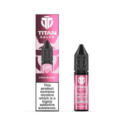 Titan Salt Pink Burst Nic Salt E Liquid - Strength#10mg>20mg (04A392)
